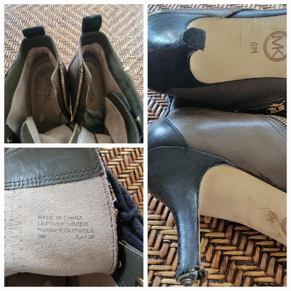 Michael Kors Brena leather boot bootie - Picture 6 of 9